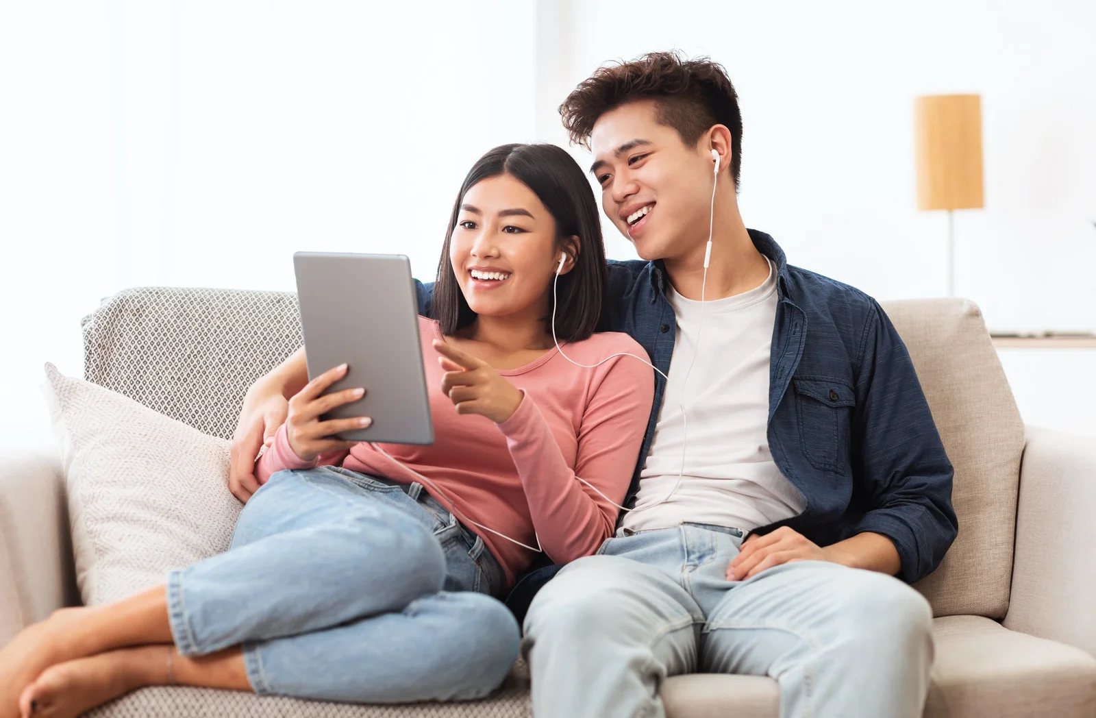 People enjoying connectivity